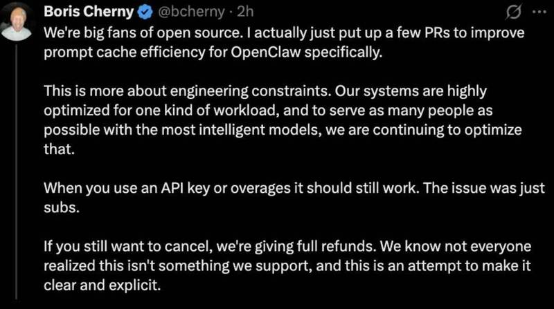  【技术深剖】Anthropic封杀OpenClaw背后：一场算力经济学与开源生态的正面交锋 IT技术