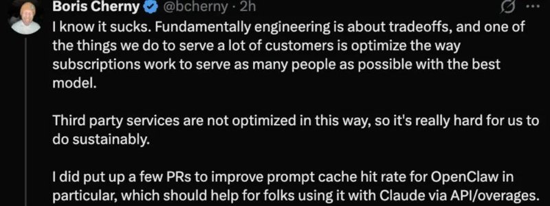  【技术深剖】Anthropic封杀OpenClaw背后：一场算力经济学与开源生态的正面交锋 IT技术