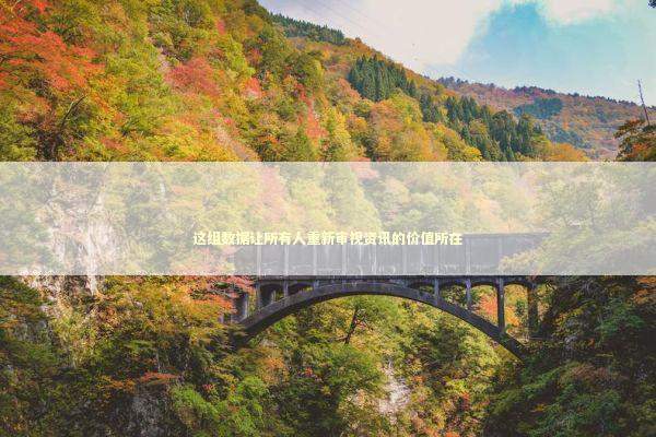 这组数据让所有人重新审视资讯的价值所在 新闻